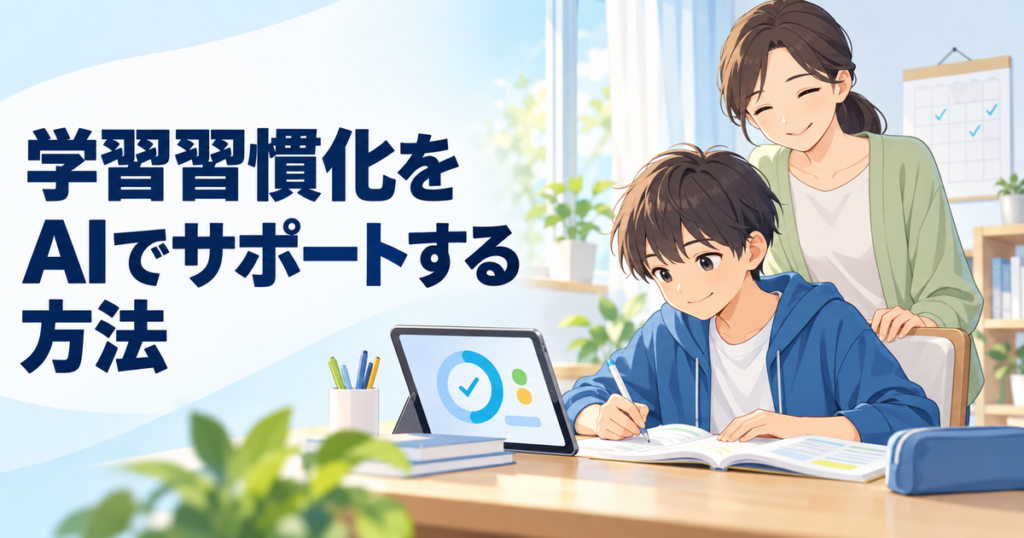 学習習慣化をAIでサポートする方法